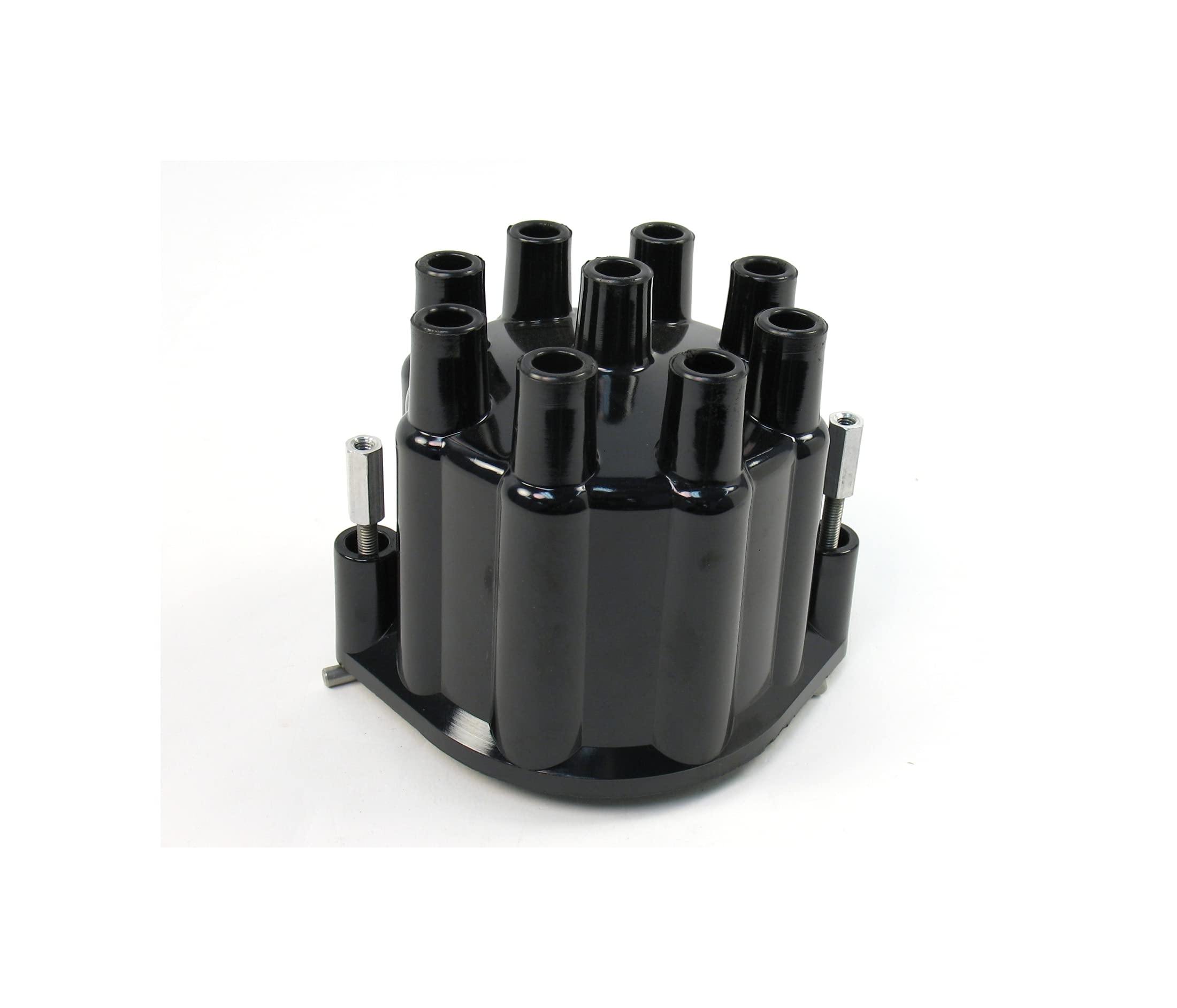 Pertronix D651700 Black Cap for Flame-Thrower Marine Billet Distributor 8 Cylinder Engine