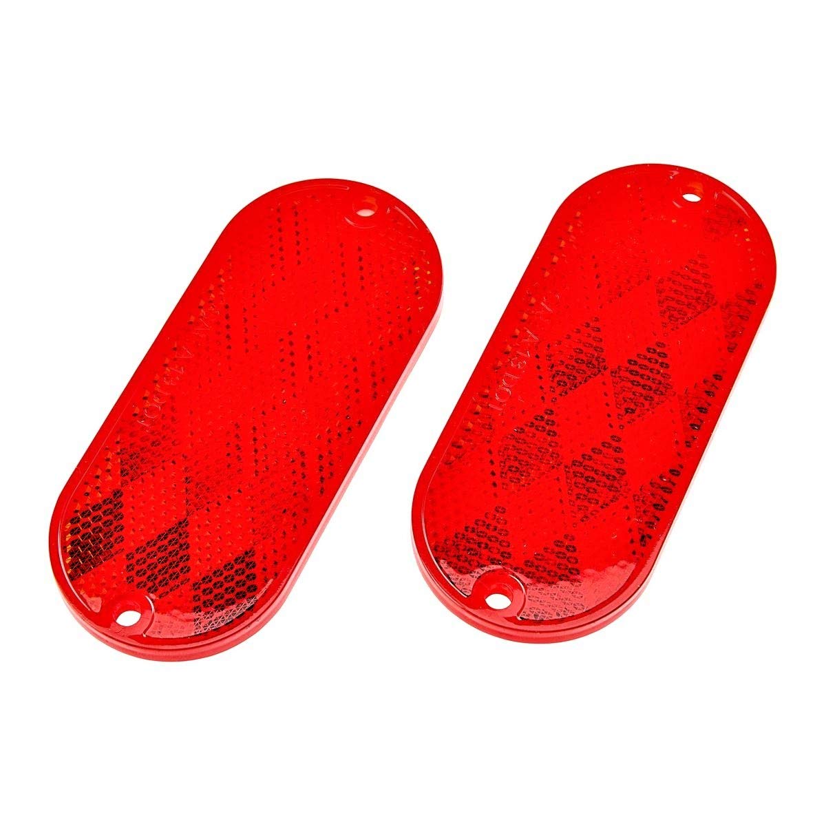 Kenway Stick-On Reflector Kit, Red, 2-Pack