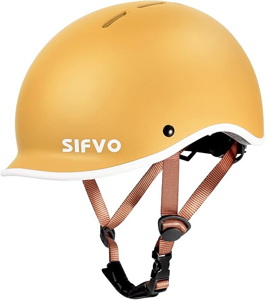Kids Helmet, SIFVO Kids Bike Helmet Skateboard Helmet Scooter Helmet All-Round Protection Boys Girls Bike Helmet Kids to Youth Extended Visor Adjustable & Durable 51-55cm