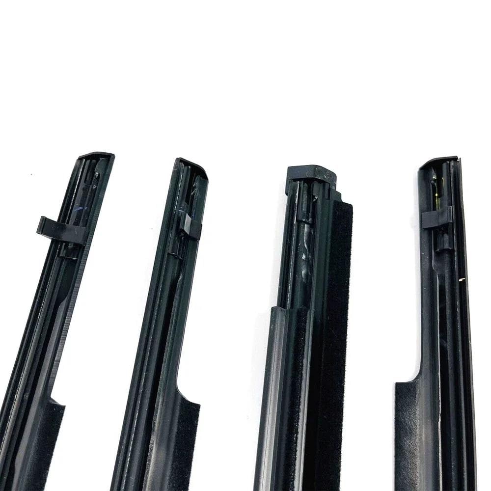 Striscia Tenuta Portiera Guarnizione Finestrino Esterno 4 Pezzi Per Mitsubishi Per Outlander Sport GA 2010-2021 Modanatura Cintura Porta Laterale Guarnizioni