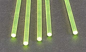 Plastruct 90264 Rod Round Fluorescent Green 5/32" 5
