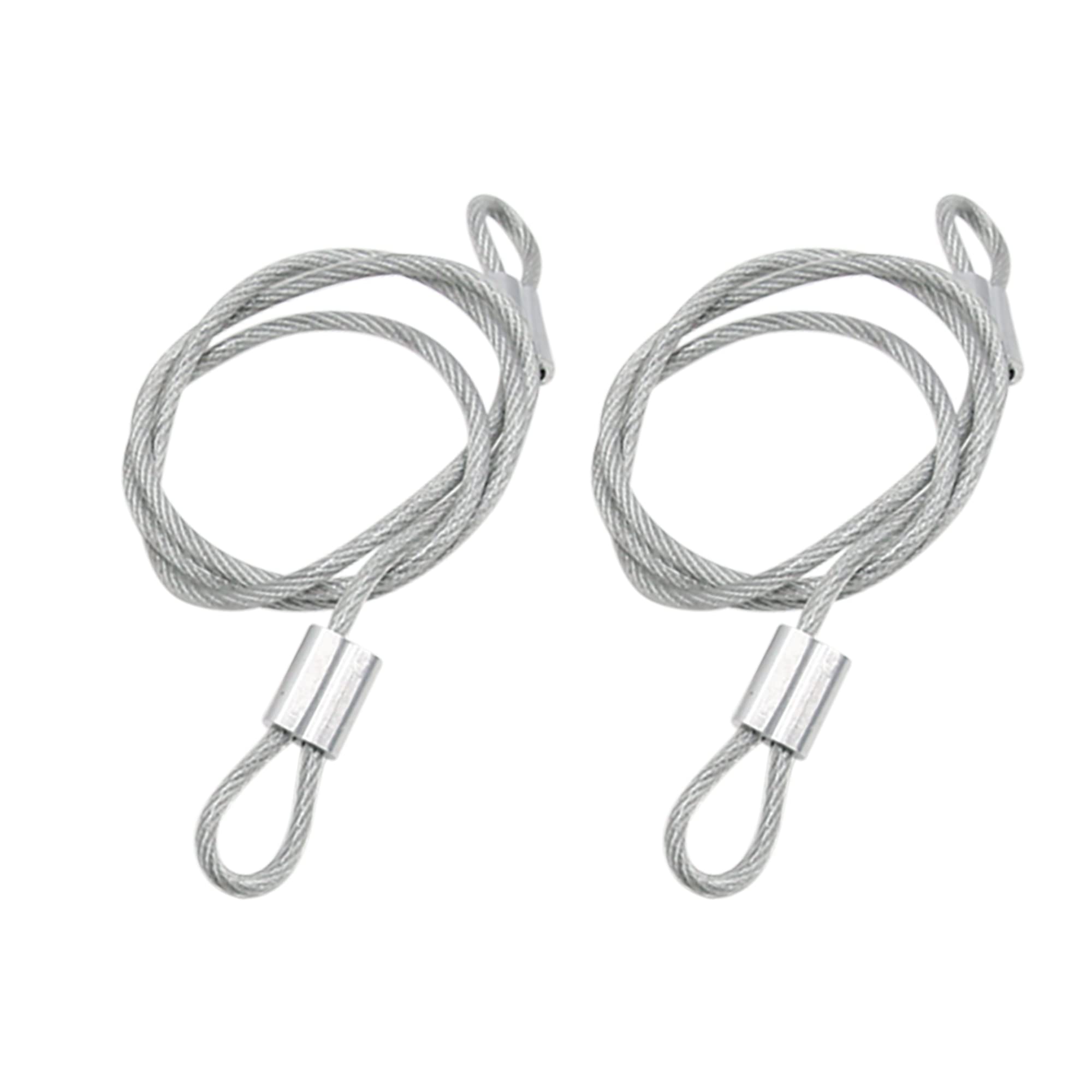 Kit Fermo Cofano Universale In Metallo Color Argento Per Auto – 2 Pezzi