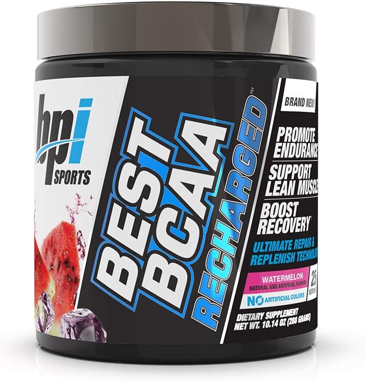 BPI SportsMen's and Women's Bcaa Recharged Endurance, Muscle, Recovery Electrolytes