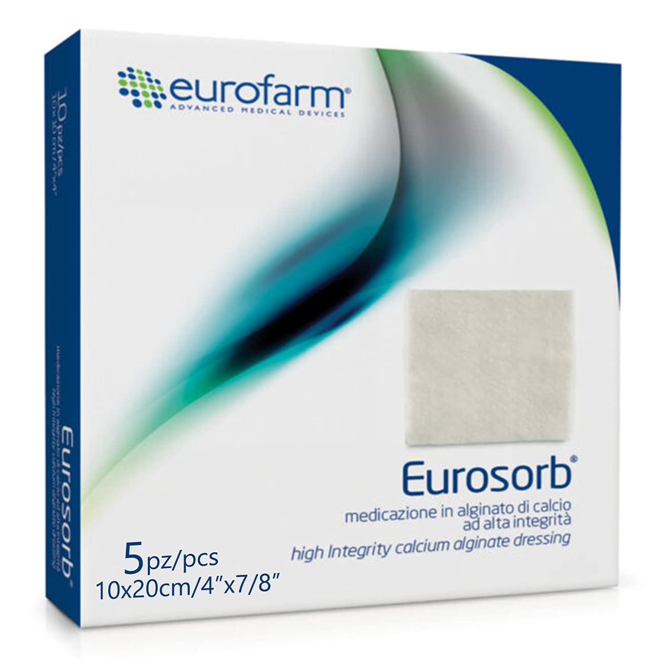 Buy Eurosorb (10 cm x 20 cm) Highly Absorbent Calcium Alginate Dressing