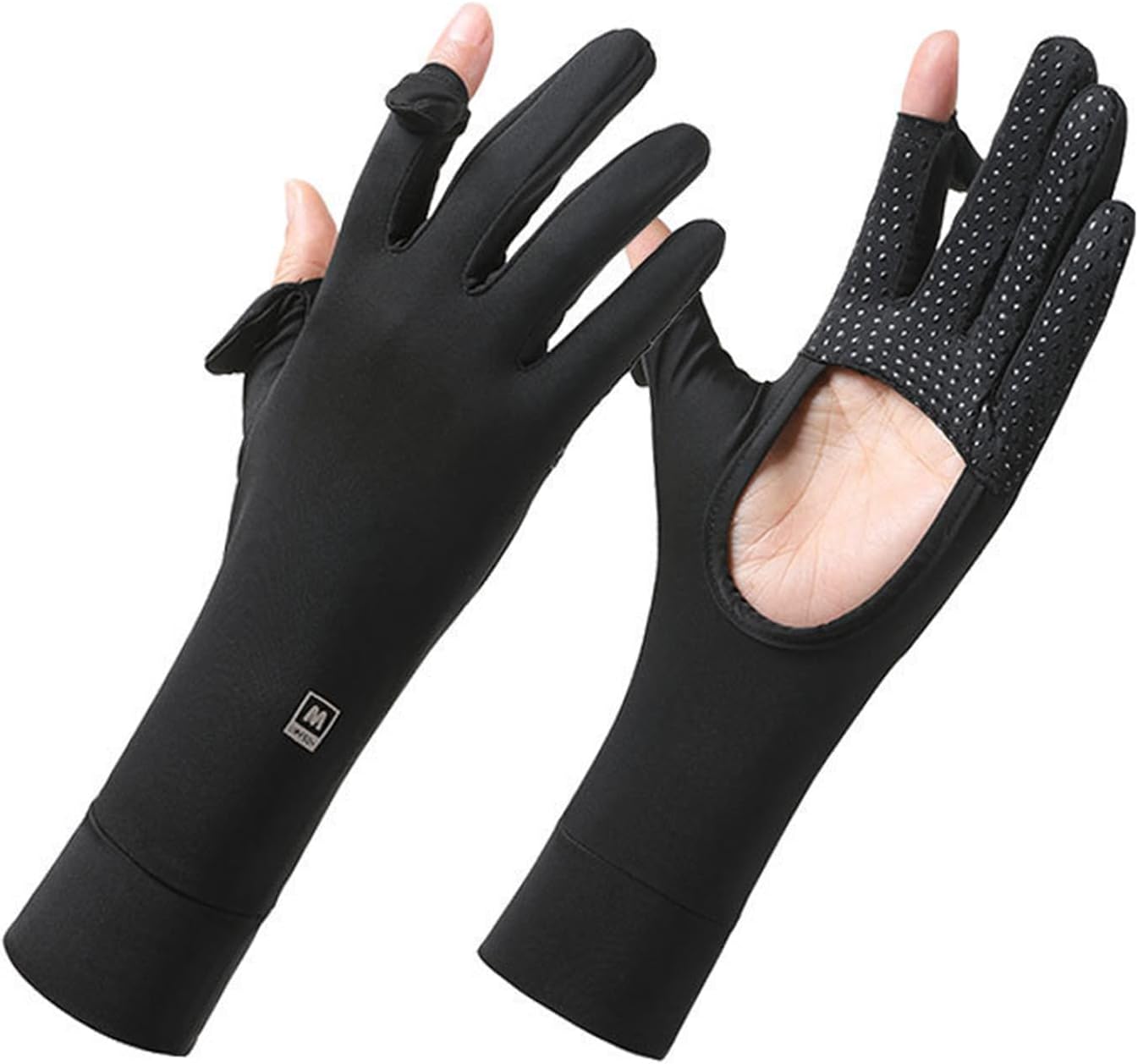 Women Women's Ice Silk Driving Summer Gloves Touchscreen Breathable Non Slip Hand Covers for Work Outdoor