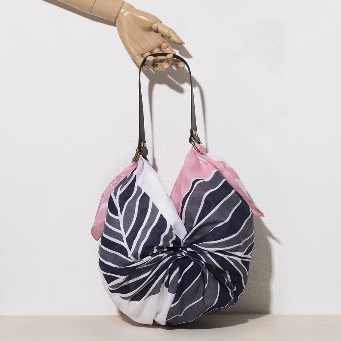 ATUIO Musubism Furoshiki, 36' Large, 100% Cotton, Washable Japanese Hand-Printed Method, Gift-Wrapping Cloth, Tapestry, Tableclo.