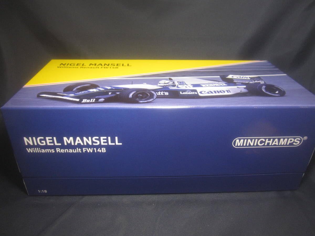 Amazon | ③PMA1/18ウィリアムズ FW14B 1992 ワールドチャンピオン N