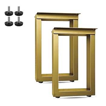 ベージュ木製テーブル 金属脚 スペーサー脚木製テーブル 幅1500 奥行900 高さ640-740 IR-DWT