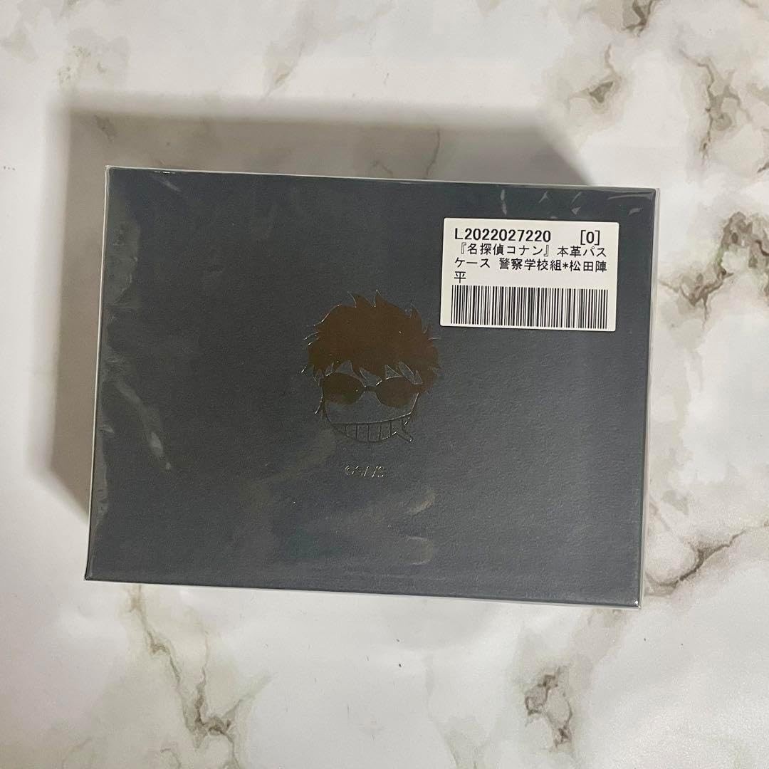 松田陣平 本革パスケース 名探偵コナン本革パスケース警察学校