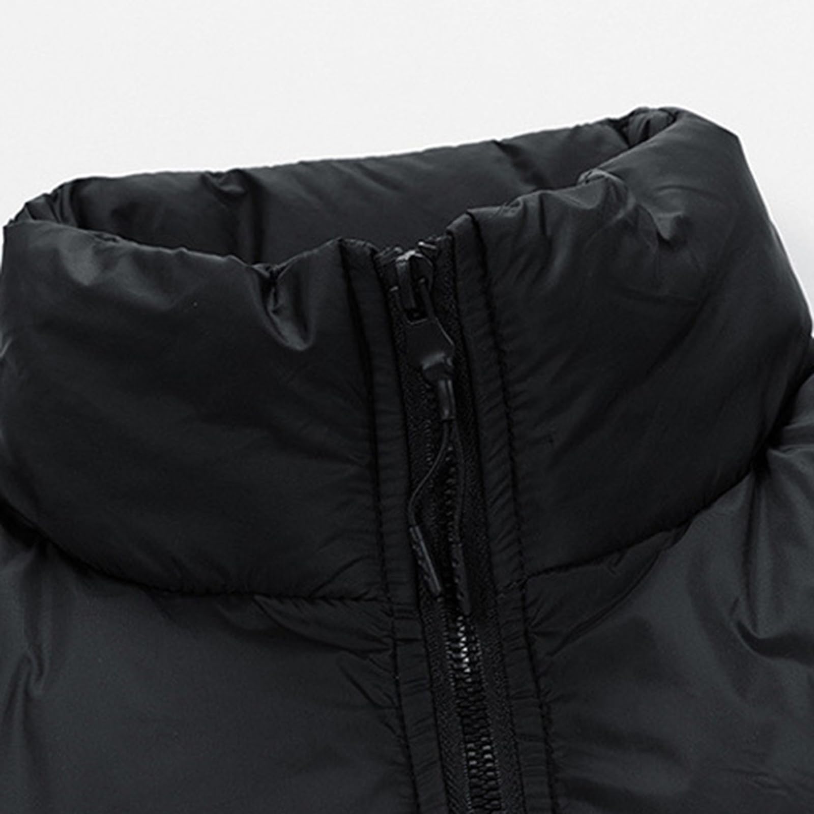 KOG Winterjacke Herren Steppjacke Daunenmantel Dicker Parka Wintermantel Oberteil Männer übergangsjacken Fashion Windjacke Mode Kapuzenjacke Laufjacke Casual Puffer Jacke Baumwolle Fleecejacken
