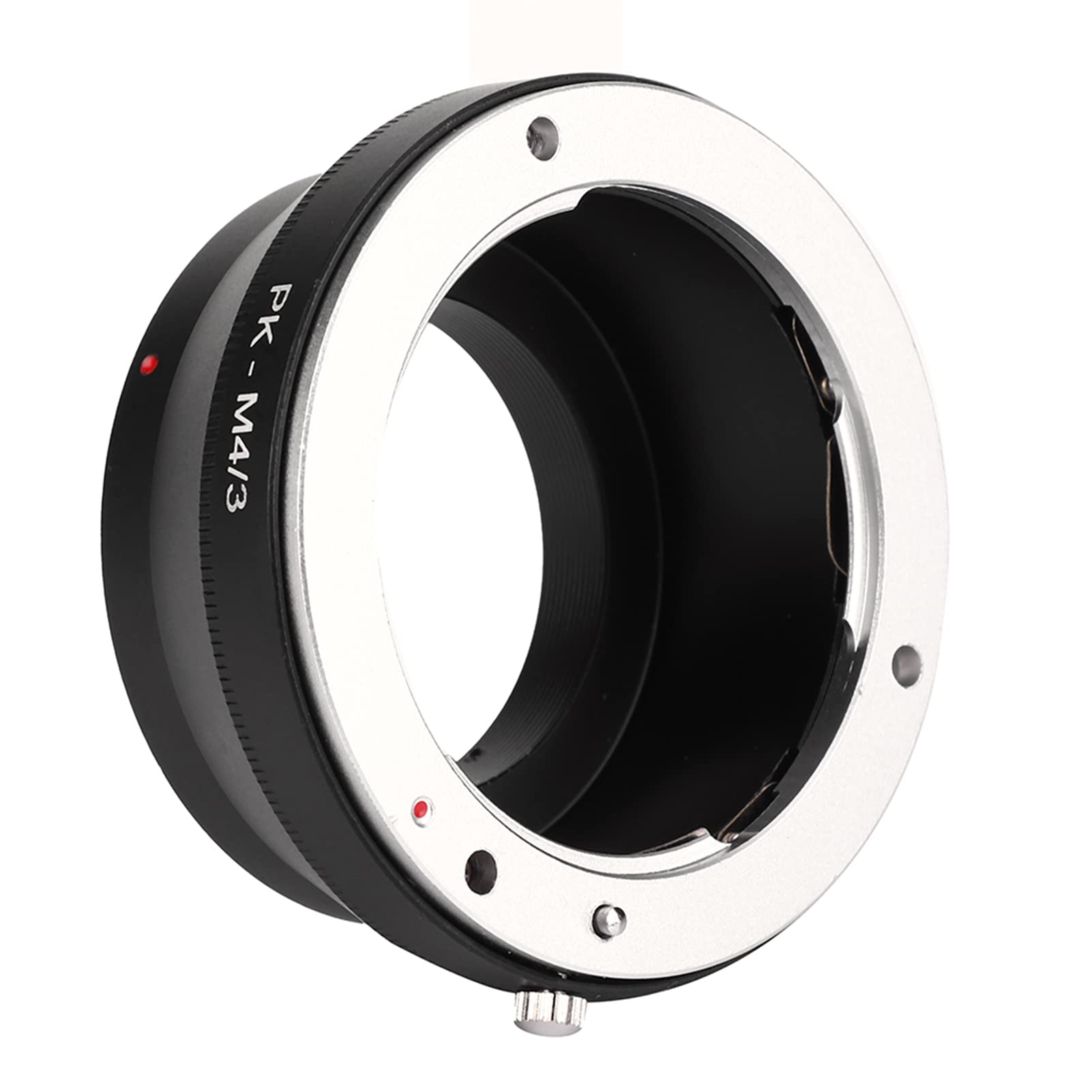 Adattatore PK - M4/3 per obiettivi PK su corpo macchina Micro 4/3, adattatore in metallo con messa a fuoco all’infinito, messa a fuoco manuale e supporto dell’esposizione