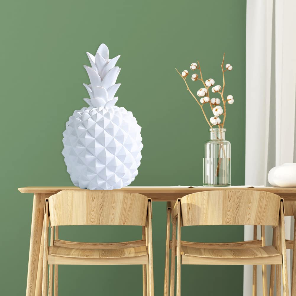 Adorno Piña De Resina - Decoración Moderna, Hucha Para Monedas, Varios Colores Y Tamaños