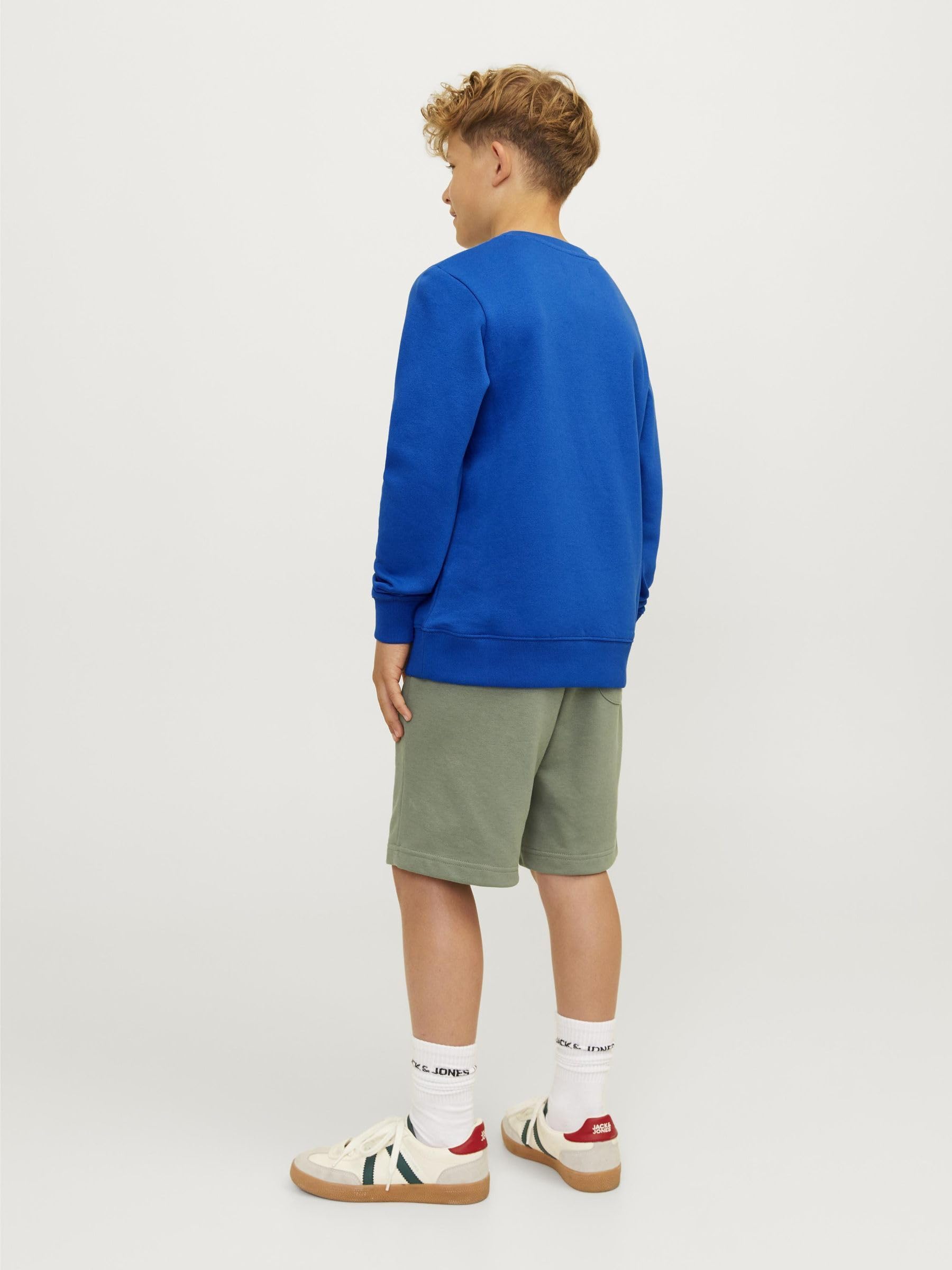 JACK & JONES Jcomountain Logo Sweat Crew Neck Sn Jnr Sudadera Niños (Pack de 1)