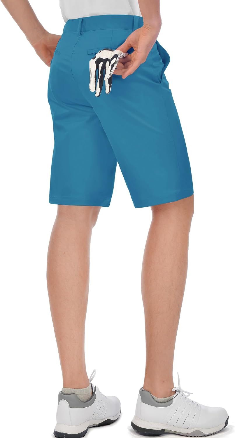 Bakery Men's Golf Shorts Stretch Quick Dry Flat Front Tech Performance Chino Shorts