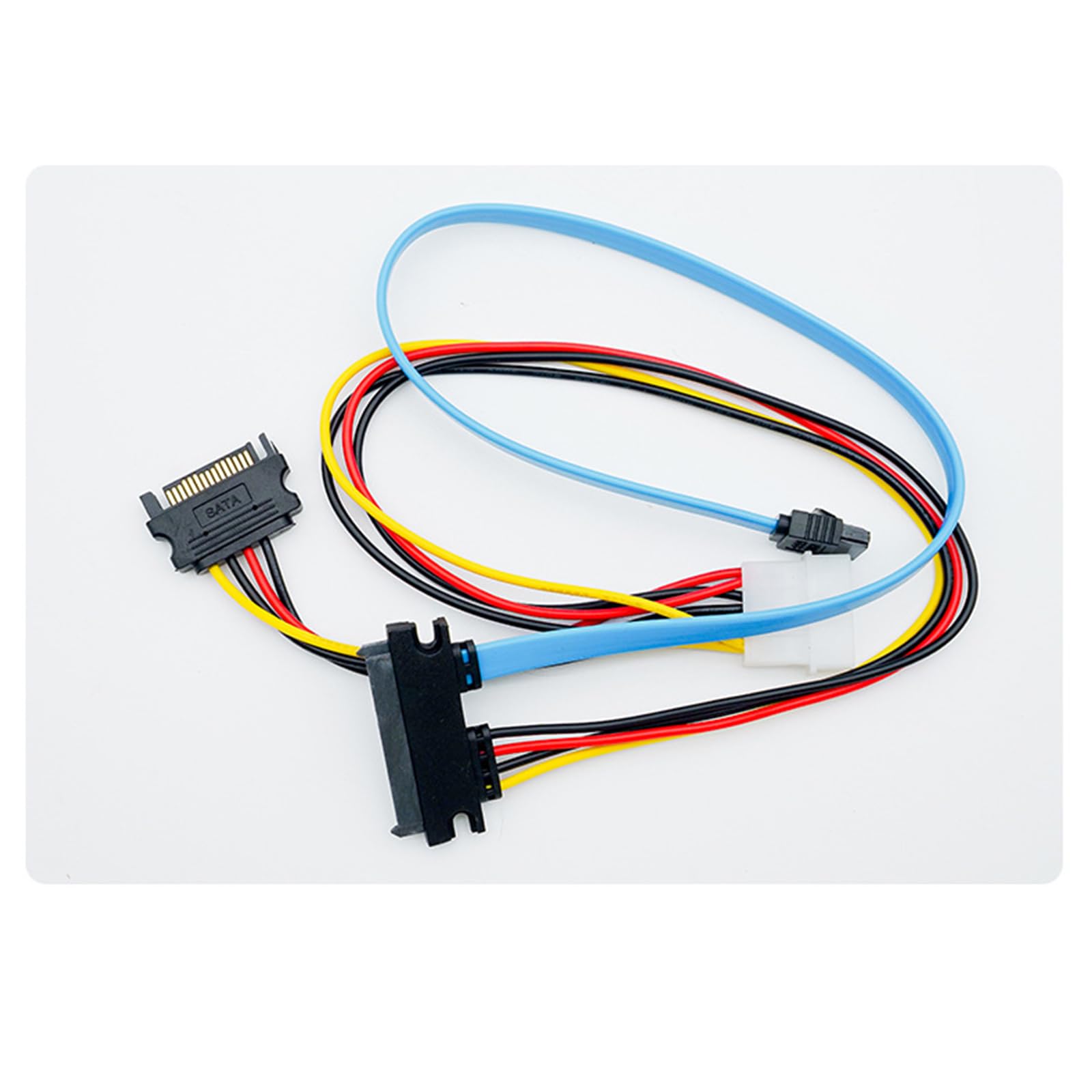 Installazione senza attrezzi da 29 pin a 7 + 15 22 pin SATA SAS convertitori di dischi rigidi adattatori scheda ABS costruzione per più dispositivi adattatori ABS