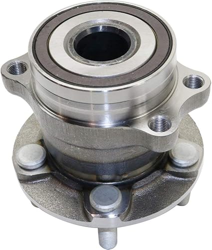 Miniatura 4 de Evan-Fischer Buje de rueda y rodamiento compatible con Subaru Forester trasero izquierdo o derecho AWD 2014-2016 con pernos codificadores ABS