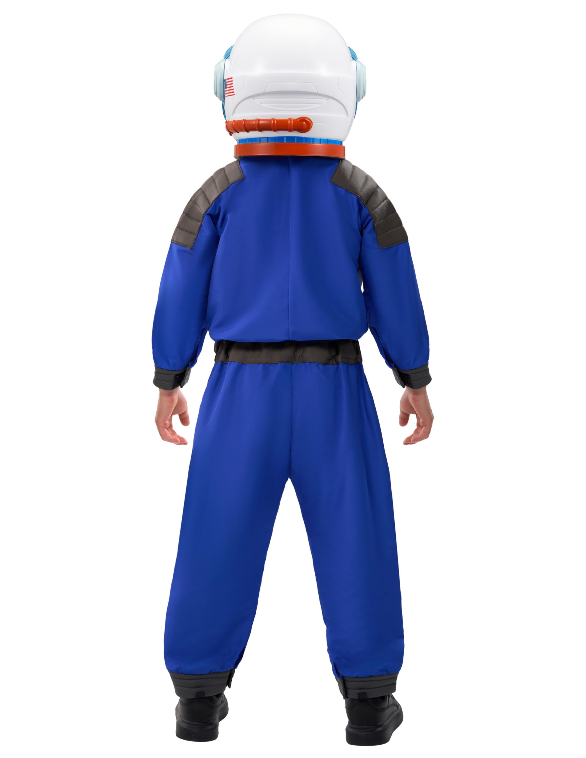 Spooktacular Creations Kostium na Halloween dla dzieci, unisex, niebieski z czarnymi detalami, kostium astronauty na prezent na imprezę