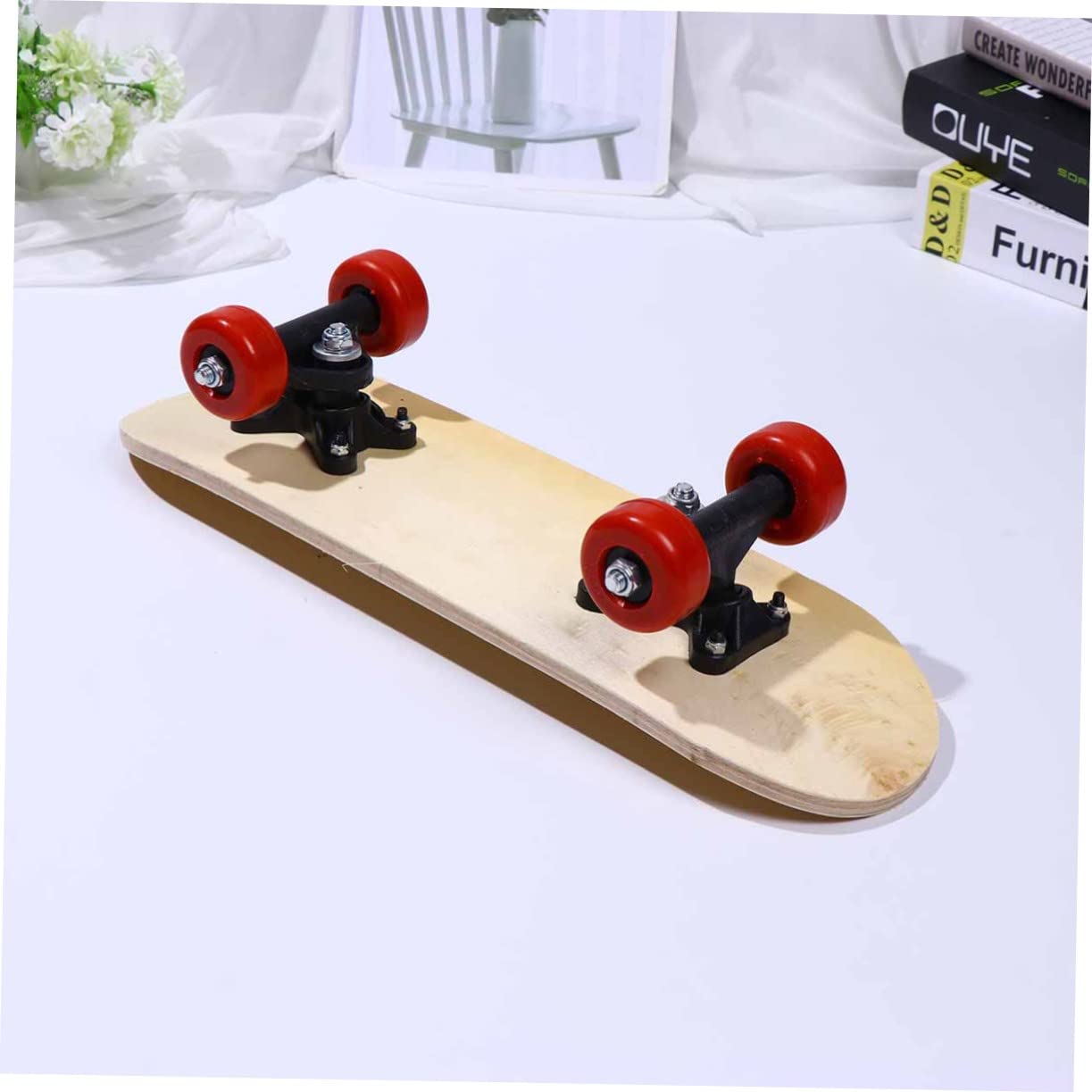 YARNOW Skateboard DIY Kit Hand-Painted Boys and Girls Skateboard 43cm Double-Sided Deck Great Present for Boys Girls Random