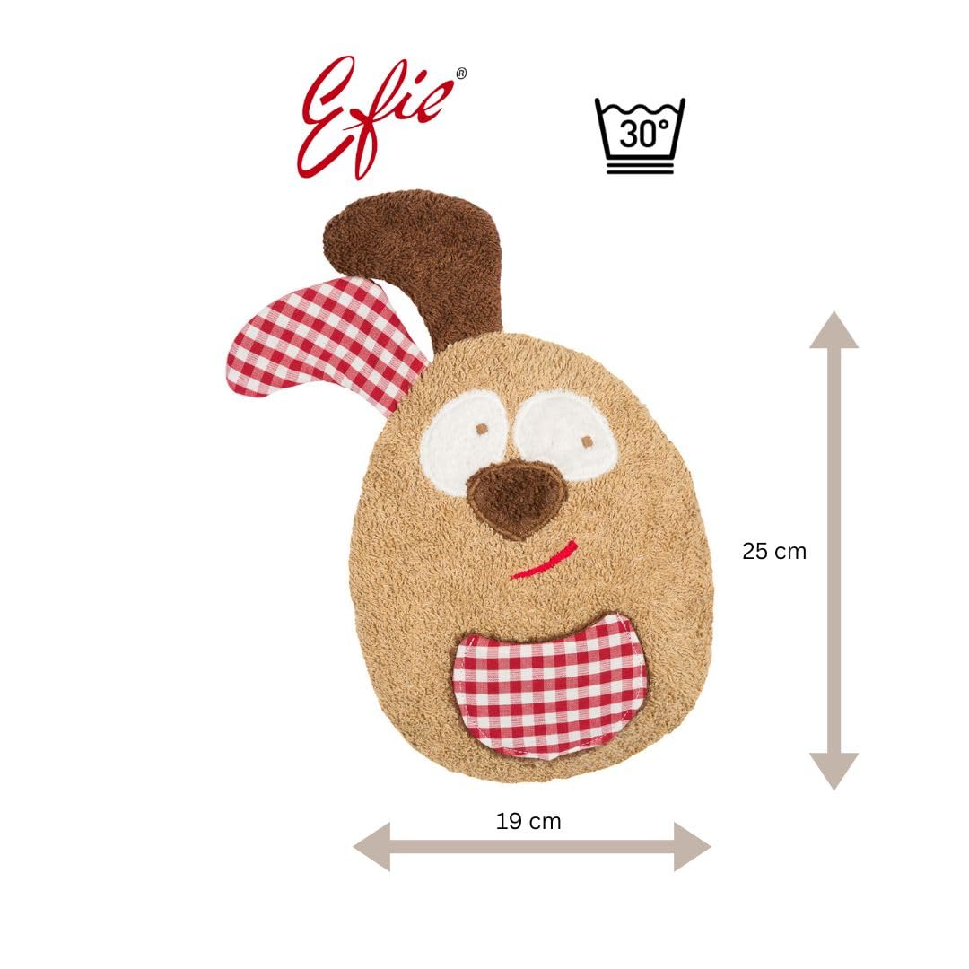 Efie Kirschkern-Bio-Wärmekissen, beige, kontrolliert biologischer Anbau (organic), Made in Germany