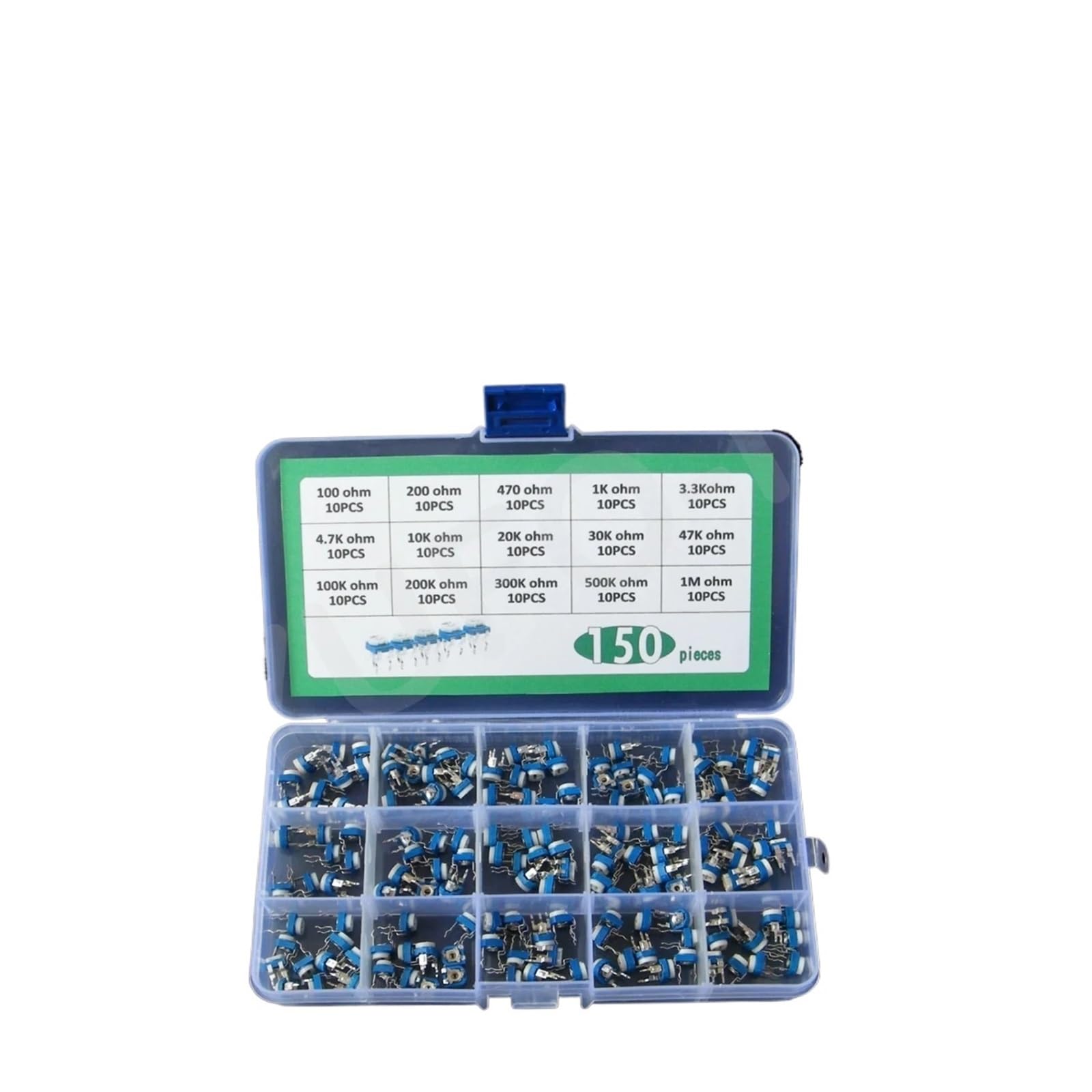 Kit de résistances réglables RM-065 idéal pour équiper votre atelier de réparation de robotique