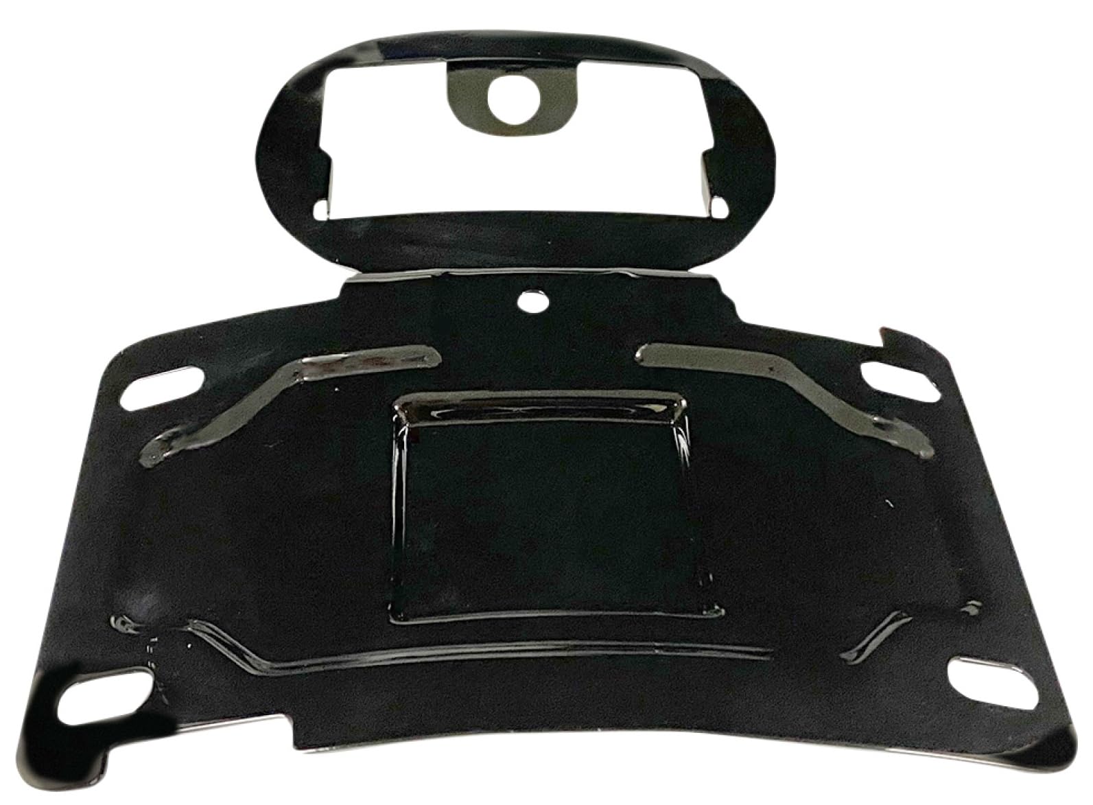 Custom Dynamics License Plate Mount/Relocation Black CD-TLLP-KIT-B