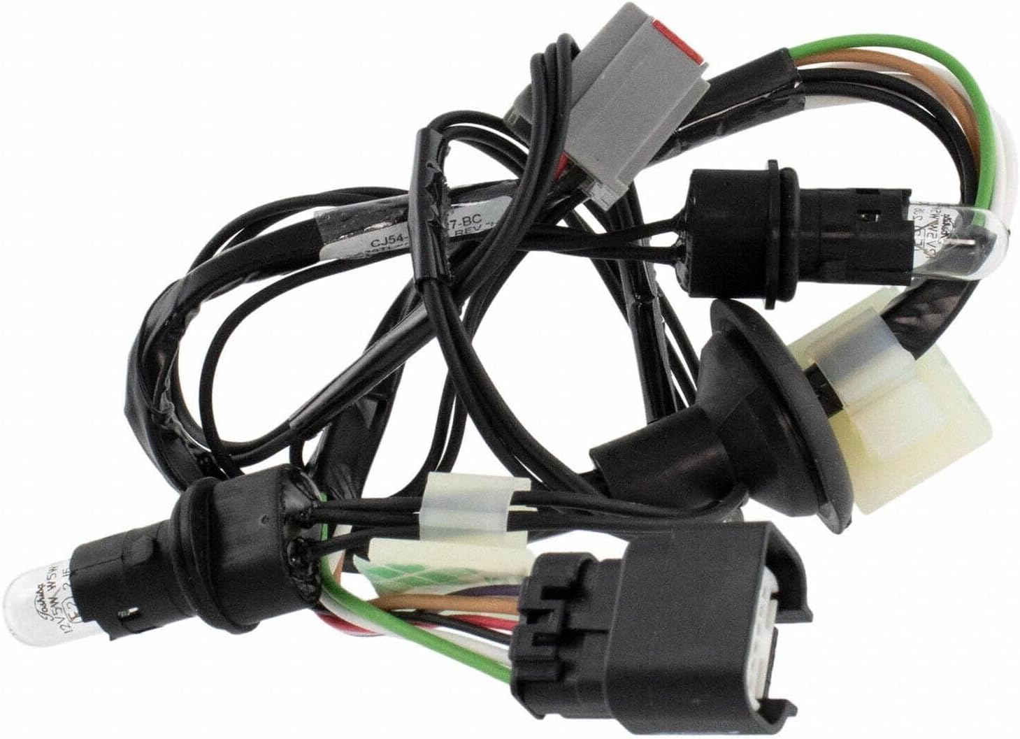 Ford 2013-2016 Escape License Plate Light Wire Harness with Fixed Rear View Camera CJ5Z-13412-B