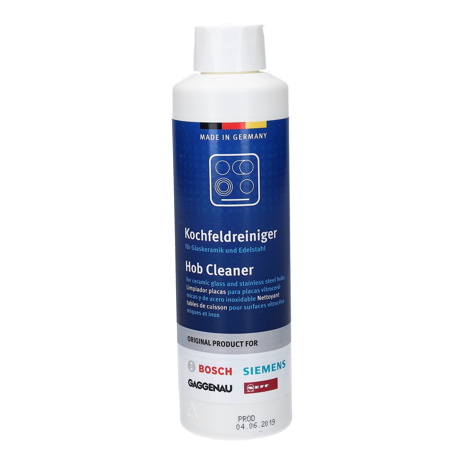 DL-pro Cuidado de vitrocerámica para Bosch Siemens 311900 00311900 - Kit de cuidado para vitrocerámica