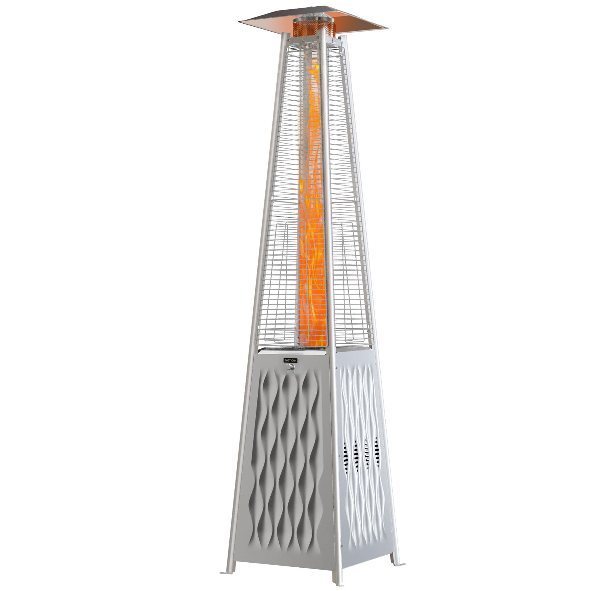 EAST OAK Pyramid Patio Heater, 48,000 BTU Outdoor Patio Heater All