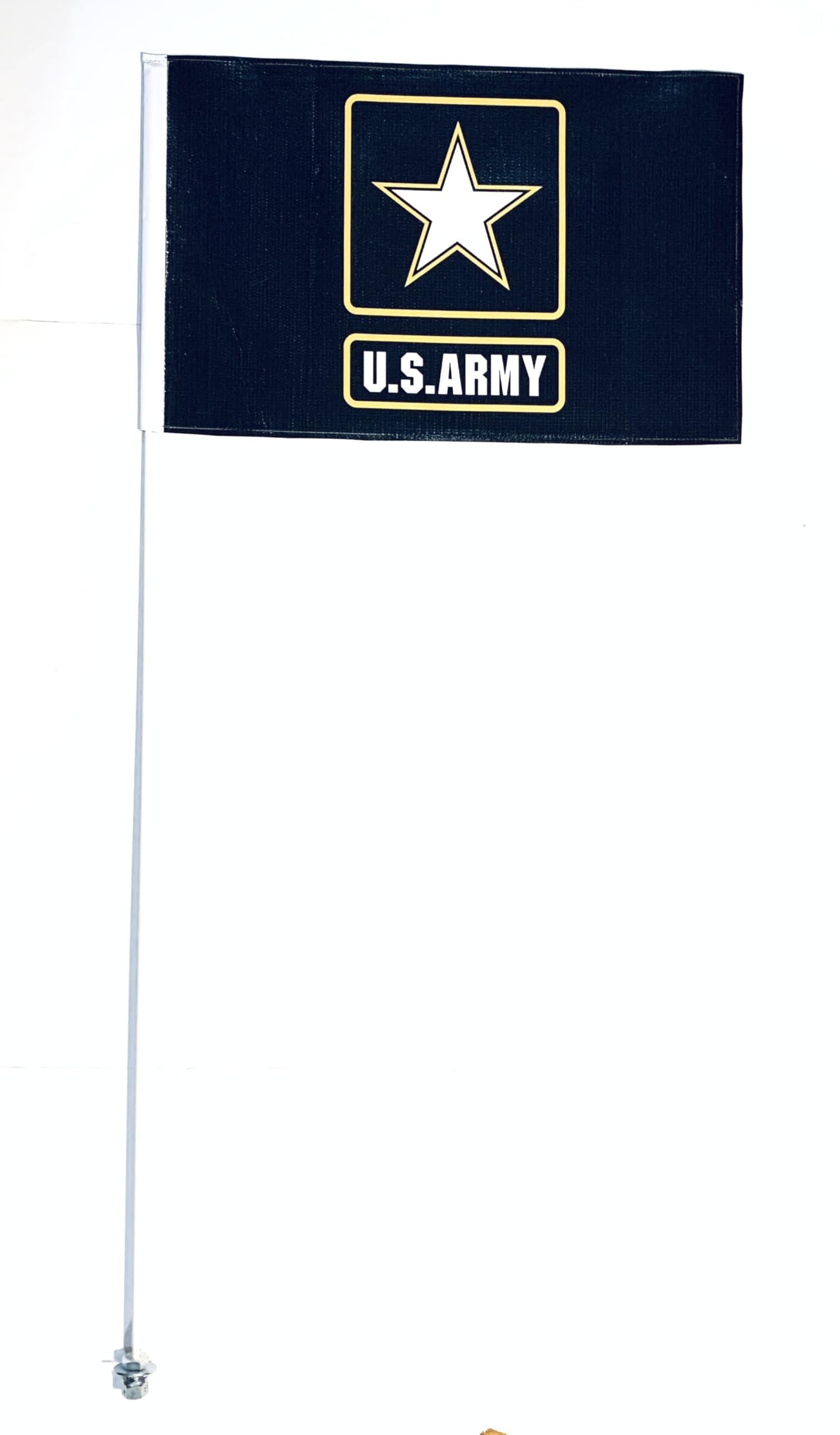 JLP 3.5 ft Tall 1/4 in Pole 12x19 in Flag LTR450 LTZ50 LTZ90 KING QUAD LT80 Quadsport OZARK