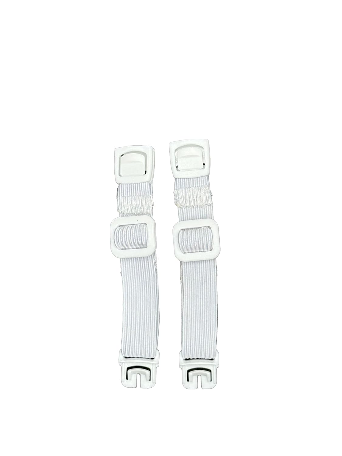 Strap Extenders Pair for Chicken/Duck Diapers by Uni Infinity (Strap Extenders White Button Buckle, One Size, 1, Count)
