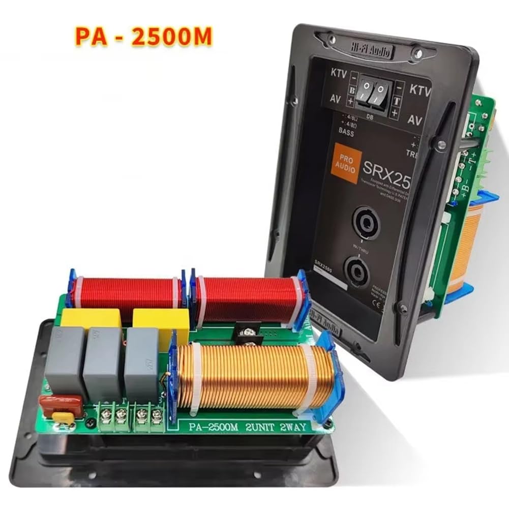 800W 2 Voies Vidéo Home Sound Stéréo Filtre HiFi Treble Fréquence Diviseur Diviseur Dis Haut en Haut