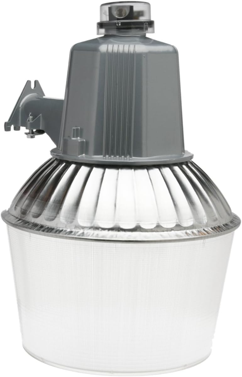 Woods L1741 150-Watt High Pressure Sodium Dusk to Dawn Security Light with 12-Inch Acrylic Reflector; Powder Coated