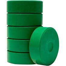 Jack Richeson - 384095 Giant Tempera Cake, 2-1/4 x 3/4-Inch, Brilliant Green, 6-Pack