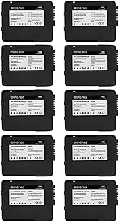 (10PCS) BT-000318 Battery TC75 Barcode Scanner Battery [Upgraded Capacity] for Motorola Symbol Zebra TC75EK TC75AH TC75GK TC77HL TC75FK TC70X TC720L TC70X TC75BH 82-171249-01 BTRY-TC7X-46MA2 Battery