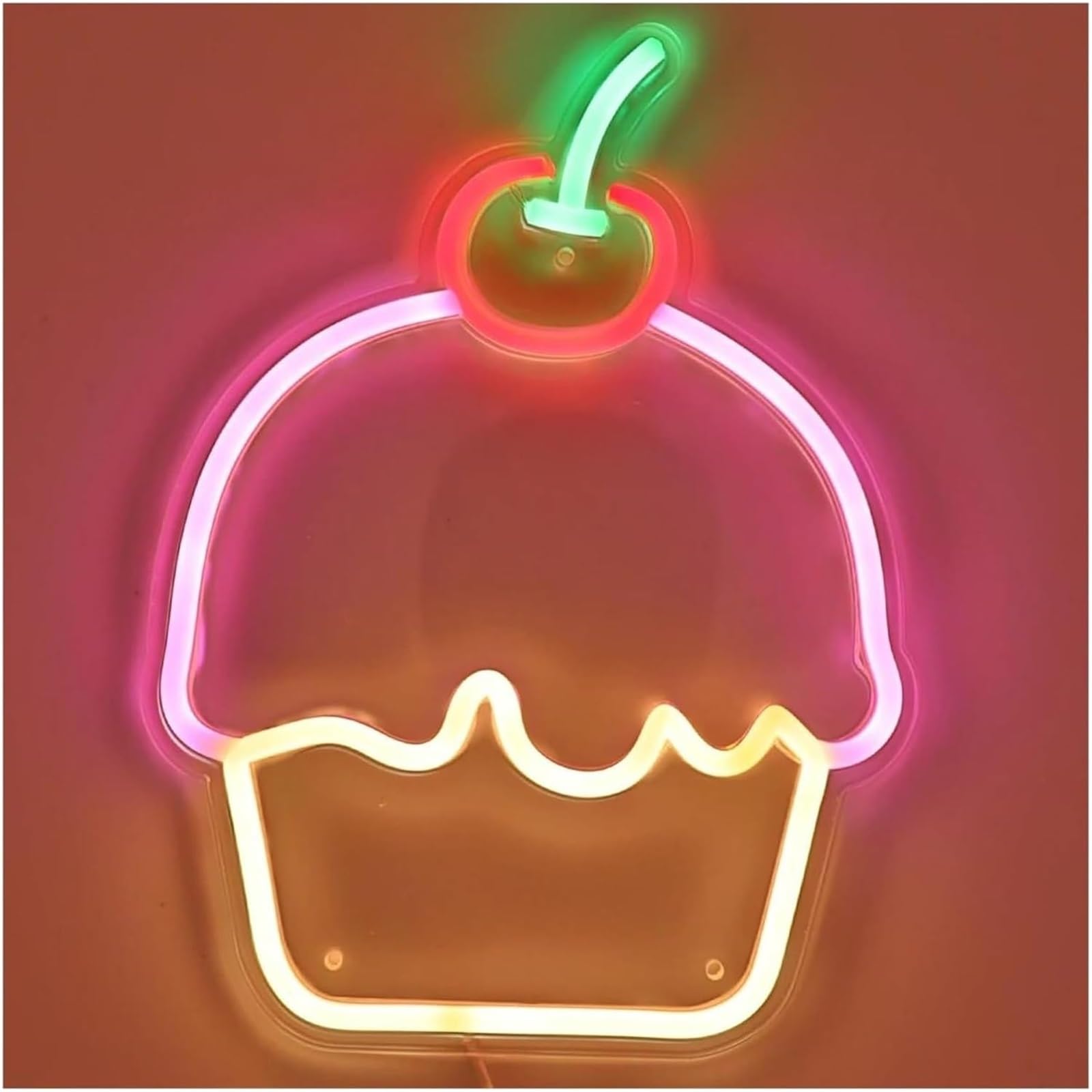 Zynther Neon lamp for neon lamp loanword Cute Cupcake for Sign