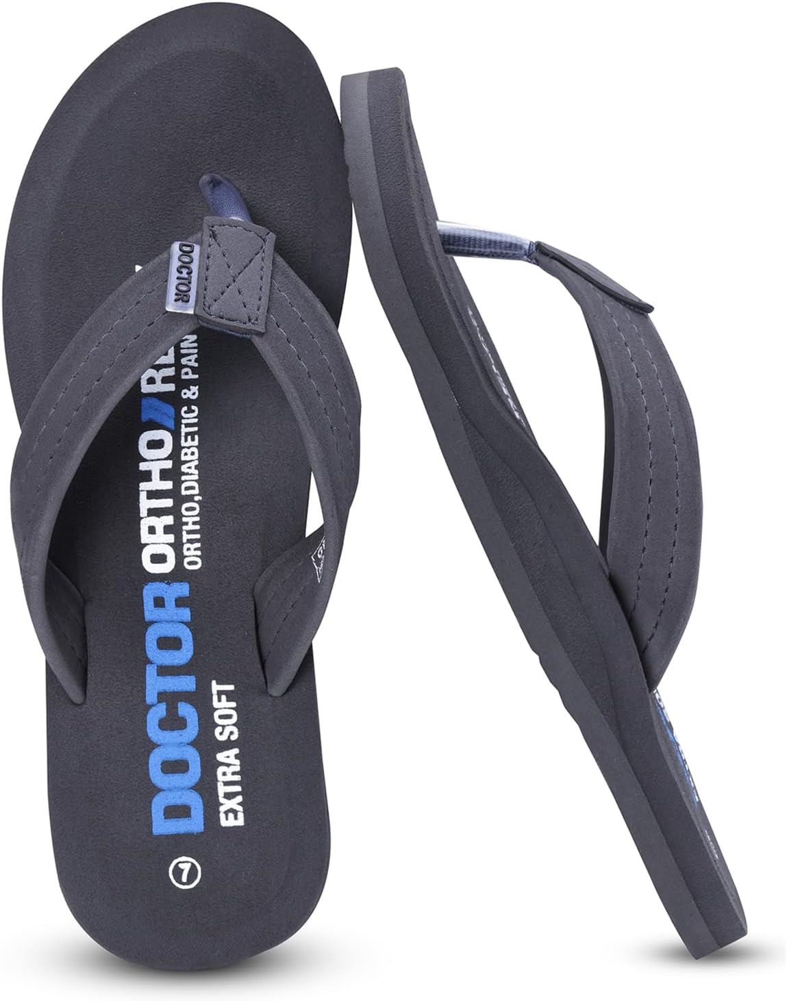 DOCTOR EXTRA SOFT Thong Arch Support Ortho Slippers for Women| Orthopedic Diabetic & Stylish| Lightweight Comfortable & Casual|Pregnancy Anti-Skid Bedroom Daily Use House Flip-Flops Ladies Girls D-15