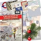 Hidden Games - Calendario dell'Avvento con puzzle - Il Giro del Mondo del Professor Leonardo - Un gioco di enigmi in 24 buste misteriose