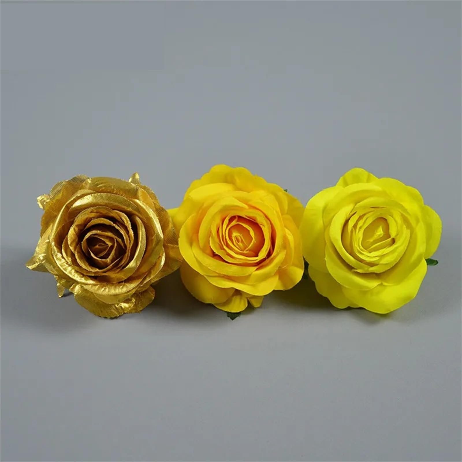 Fiori Di Stoffa 50 pezzi 8 cm di tessuto di seta artificiale rose teste di fiori for matrimonio parete arco festa casa decorazione fai da te cappello
