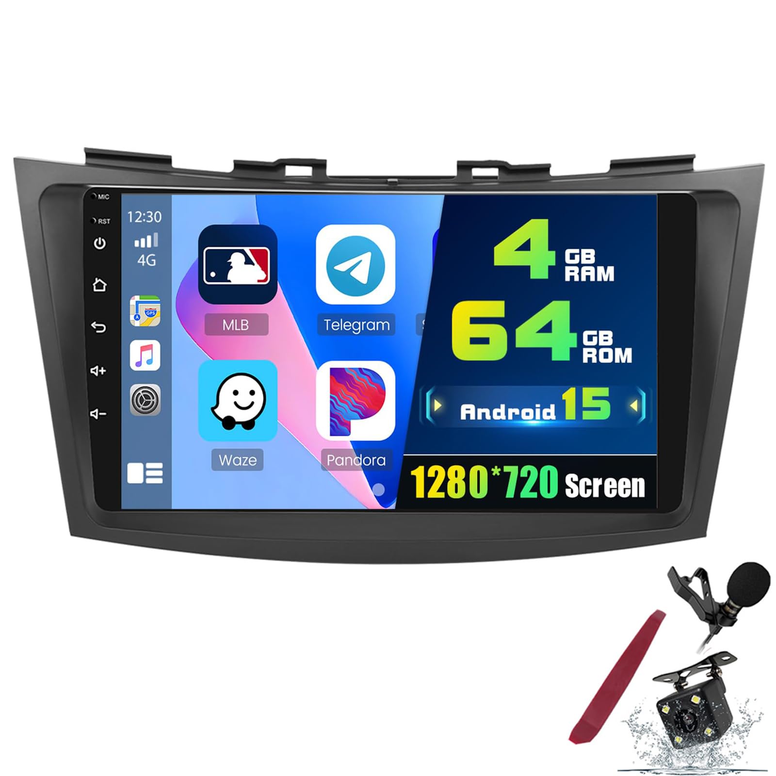 Autoradio Android 15 pour Suzuki Swift : résolvez les problèmes de GPS et Bluetooth - 8