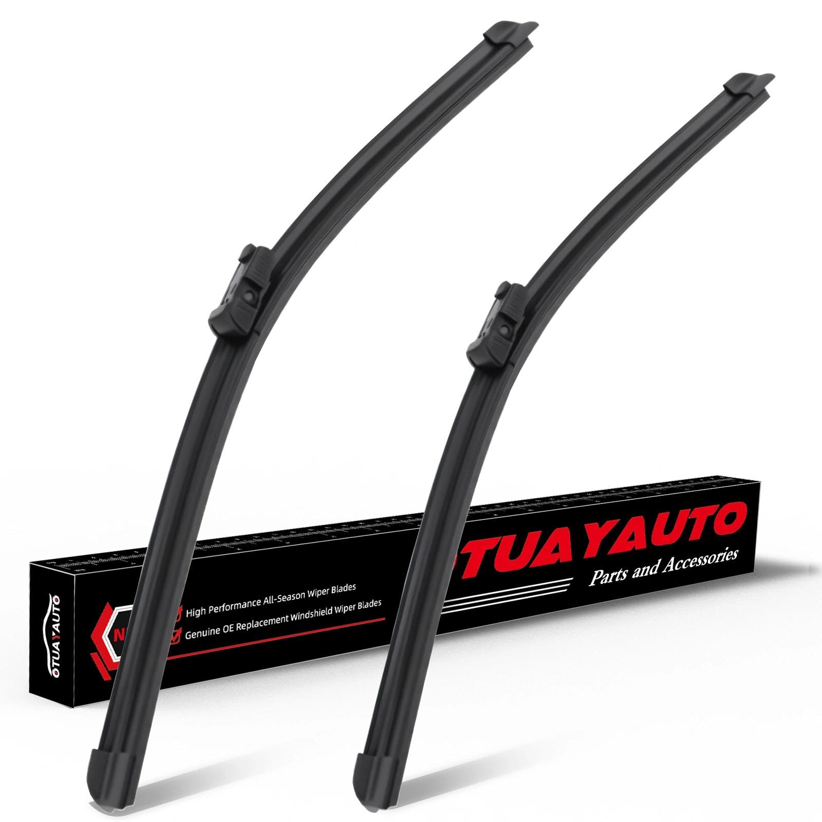 OTUAYAUTO Premium Windshield Wiper Blades - Replacement for Chevy Silverado 14-18, GMC Sierra 14-18 - Precision Fit, All-Weather Performance, Top Lock
