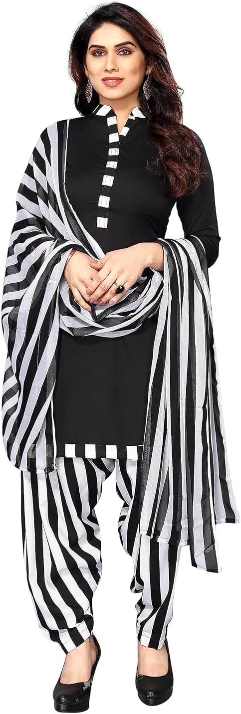 GenericPGF Women's fancy dress material patiyala salwar suit set with dupatta