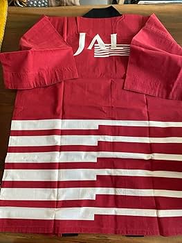 はっぴ　JAL ファーストクラス用　ノベルティ Amazon.co.jp: JAL昔のファーストクラスノベルティ半纏