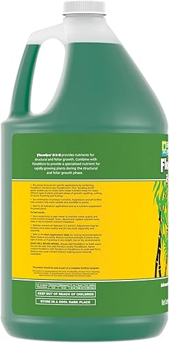 Miniatura 7 de General Hydroponics FloraGro 2-1-6 - Fertilizante para uso con FloraMicro & FloraBloom, proporciona nutrientes para el crecimiento estructural y