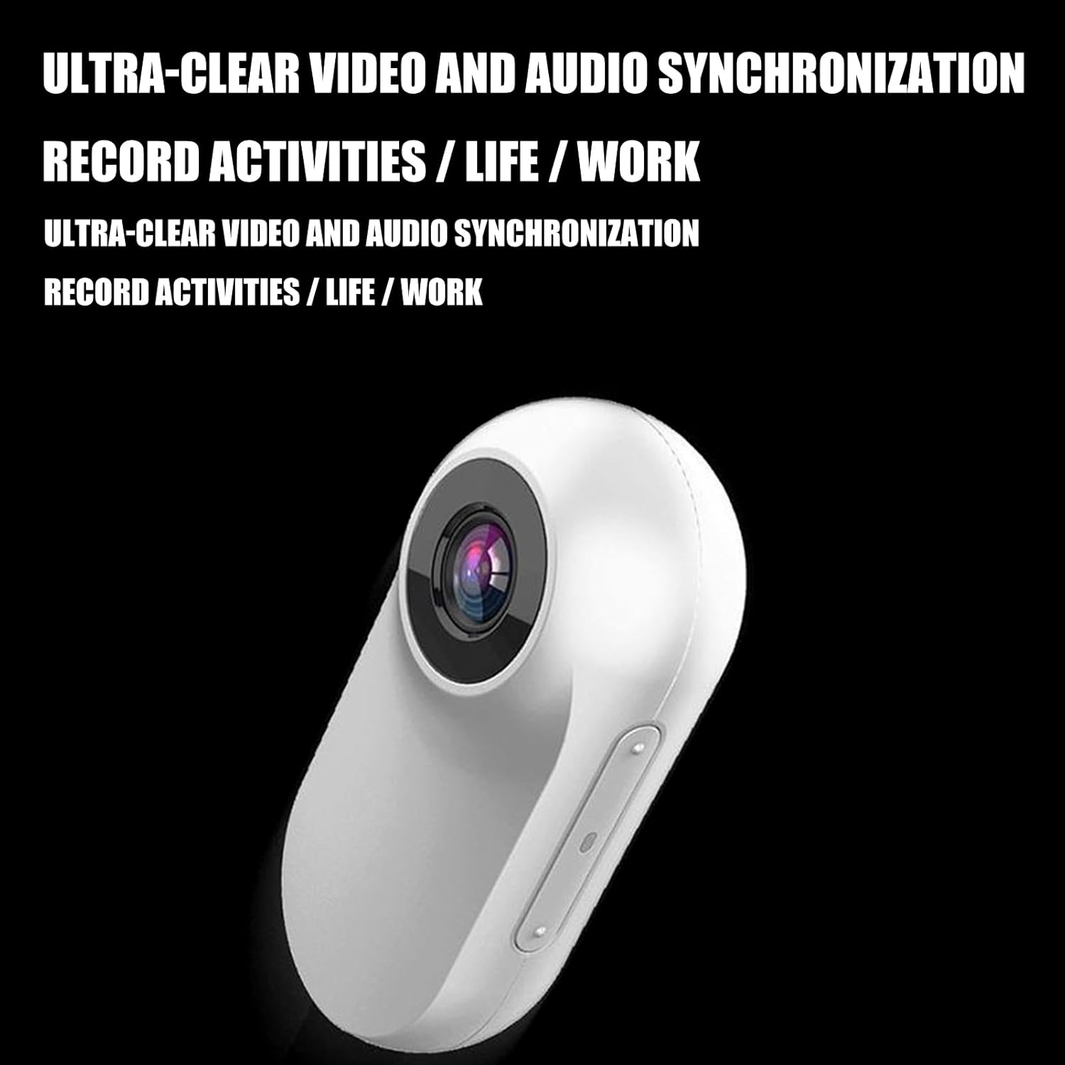 1080P Wearable Thumb Camera Action 1080P Small Camcorder Video Recorder for Travel Lightweight Travel