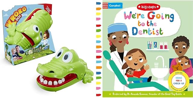 Crocodile Dentist Game & We're Going to the Dentist: Going for a Check-up (Campbell Big Steps, 7)