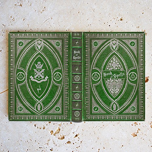 Kindle Paperwhite and Kindle eReader Case with Harry Potter Themed Book of Spells Cover (Compatible with New Paperwhite 2018) (New Slytherin Green) - Thumbnail 2