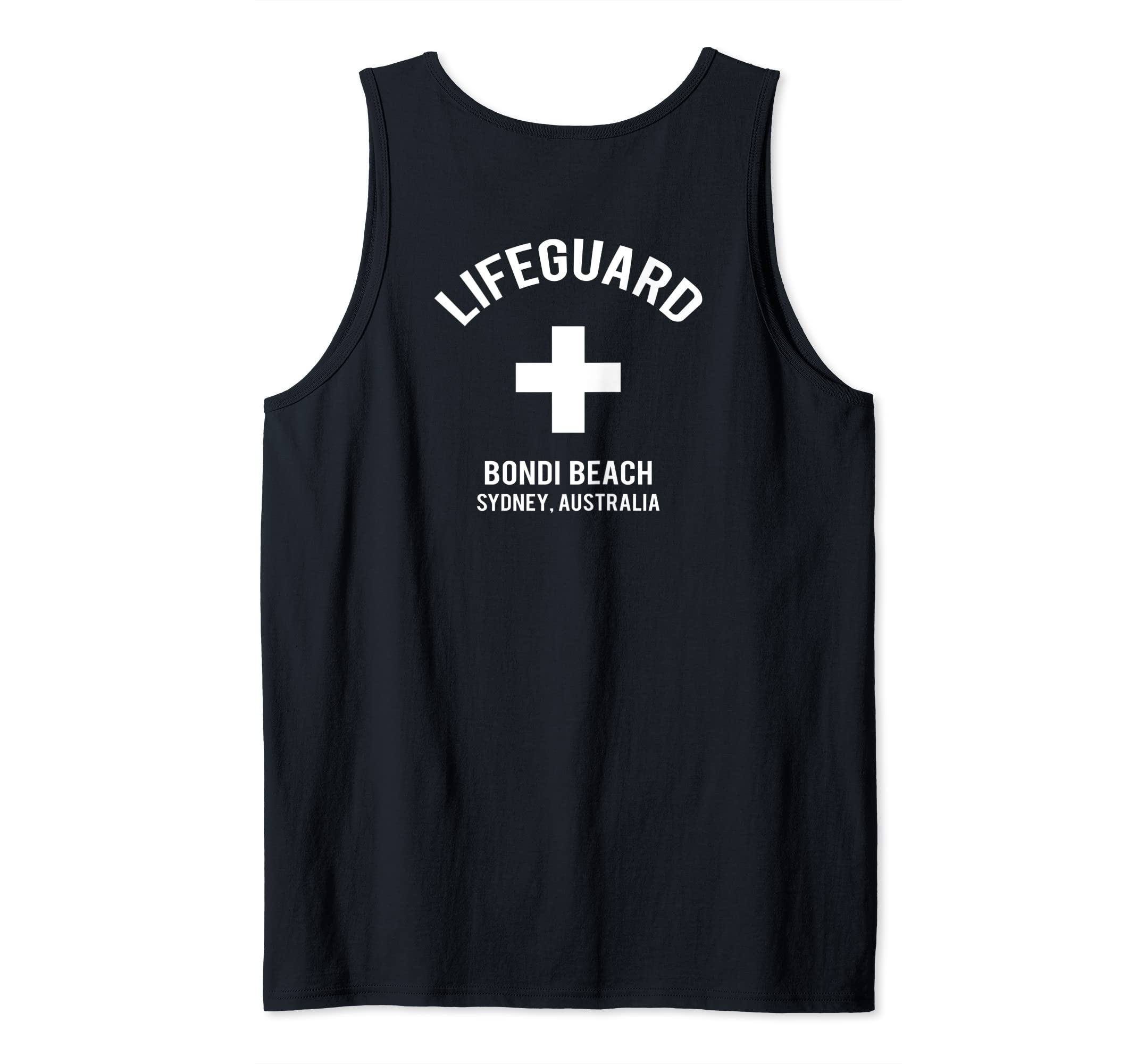 MDAMOMBondi Beach Lifeguard Tank TopOEKO-TEX STANDARD 100