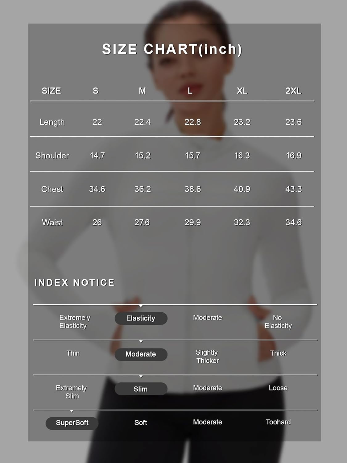 Auxo Workout Jackets for Woman UPF 50+ Zip Up Athletic Jacket Gym Yoga Tops with Pockets - Image 6