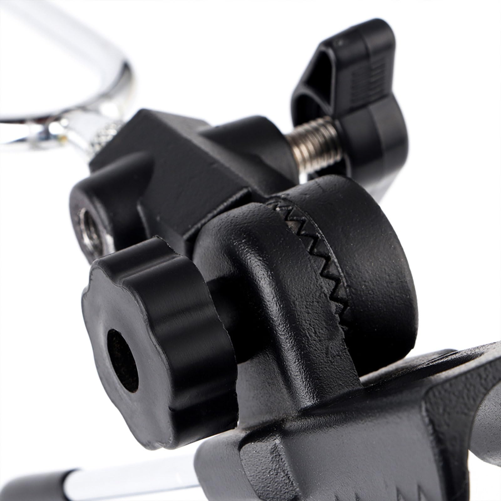 2 Supporti Per Canna Da Pesca In Acciaio Inox - Regolabili 360° Con Picchetto, Rosso E Blu