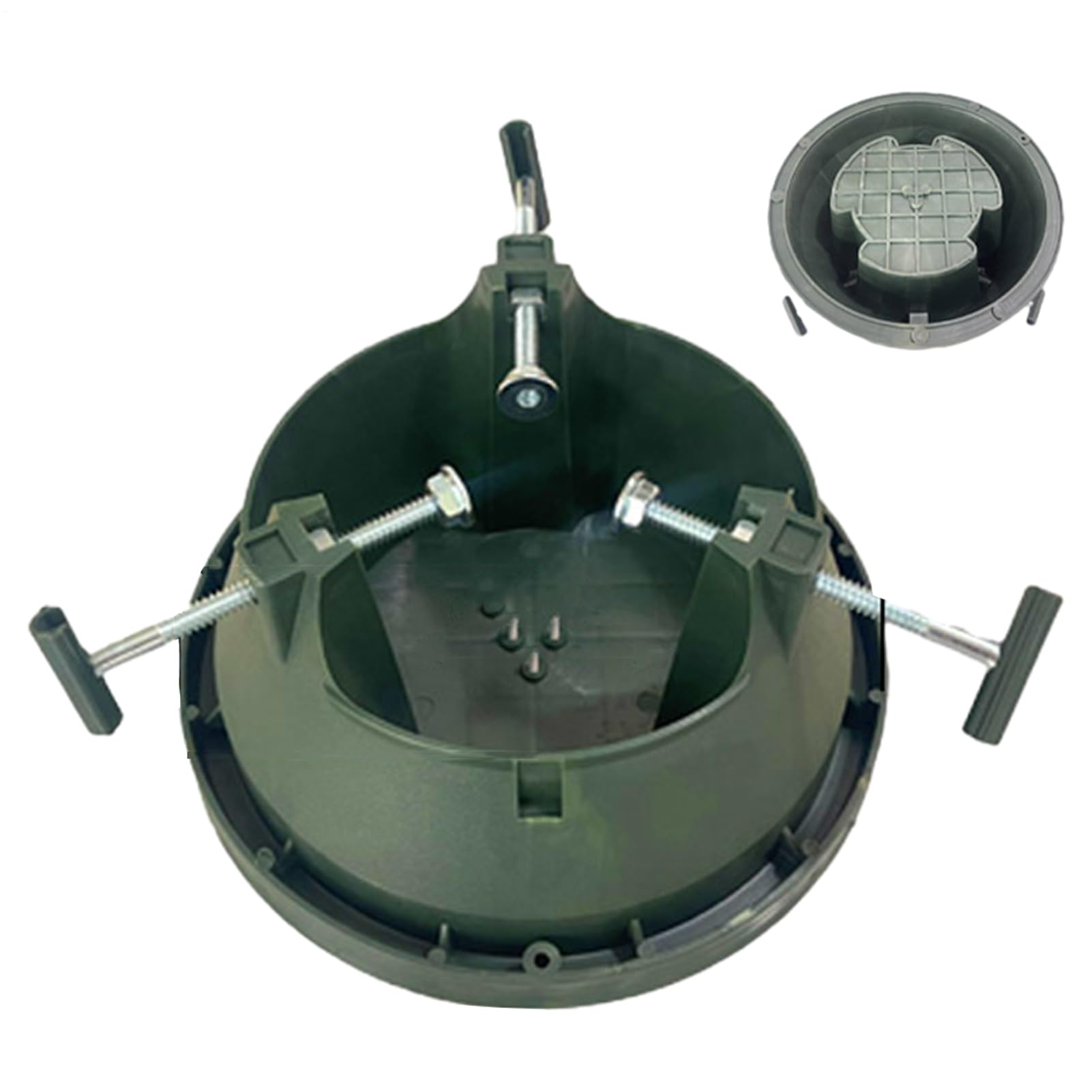 Base de Support pour Sapin de Noël Réservoir d'eau réglable, | Support rond Pour Noël, maison, fête, intérieur, extérieur, salon, chambre, jardin, cour